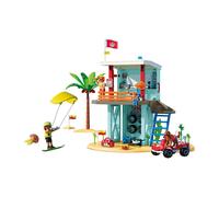 Playmobil Jeu De Construction : Tour De Guet Avec Voiture De Plage
