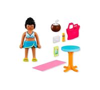 Playmobil Vacancière à la plage 72032 Spécial + Bleu