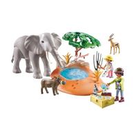 Playmobil Jeu De Construction Wiltopia Éléphant à La Ponda