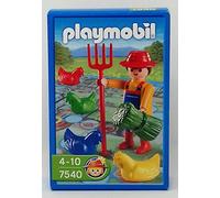 PLAYMOBIL JEU DE SOCIETE DE VOYAGE/ FERMIER ET POULES
