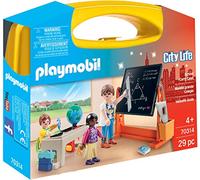 PLAYMOBIL 70314 Valisette école, City Life, Enfant, Dès 4 ans