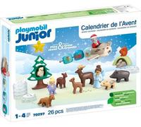 PLAYMOBIL JUNIOR 70297 Calendrier de l'Avent PLAYMOBIL Junior, 24 surprises, Des 12 mois