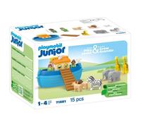 PLAYMOBIL 71681 Arche de Noé transportable - Junior - Comprend un bateau flottant - Dès 1 an
