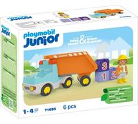 PLAYMOBIL Junior 71685 JUNIOR : Camion à benne basculante