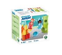 Jeu de construction PLAYMOBIL Junior Secours super héros 72085 - 12 pièces - Orange - Dès 1 an Orange