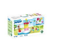 Playmobil | Junior : Gâteau d’Anniversaire | Gâteau Surprise bondissant avec Bougie rotative et Figurines | pour Les Enfants à partir de 1 an | 72086