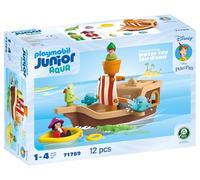Playmobil Jouet de construction Bateau pirate de Peter Pan – Junior & Disney, jeu d'eau