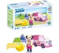 Playmobil Junior & Disney | Minnie Mouse - Camion de Fruits avec Jeu de tri | Jouet Durable dès 1 an | Cadeau pour Tout-Petits | Stimule la motricité et Les Premiers apprentissages | 71770