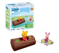 Playmobil Jouet pour le bain Junior 71705 Winnie et Porcinet Flotte dans l'eau Dès 12 mois