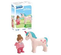 Playmobil Junior Figurine Fille et Licorne 71893
