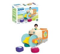 Playmobil Junior: Garbage Collection Vehicle Construction Game Multicolore