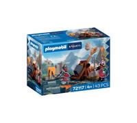 PLAYMOBIL Knights 72117 Catapulte des Chevaliers Dragon Ensemble 43 Pièces Multicolore
