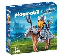 Playmobil Knights 9345 Combattant nain et poney Multicolore G
