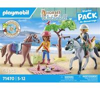 Playmobil Horseback Riding Trip To The Beach With Amelia And Ben Construction Game Multicolore