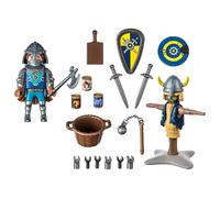 Playmobil Chevalier Novelmore et mannequin d'entraînement – avec personnage et armes – Dès 4 ans