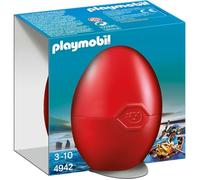 PLAYMOBIL - Les Oeufs de Pâques - Pirate avec barque et trésor - Figurine exclusive et accessoires