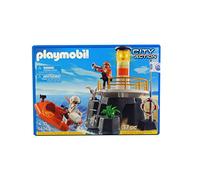 Playmobil Lighthouse City Action avec Bateau de Sauvetage