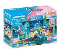 Playmobil Play Box 70509 - Sirènes et Perles - Le Palais de Princesses - Magic - Idée cadeau