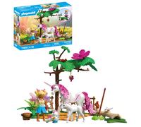 Playmobil Magic Unicorns Casa de hadas con unicornio dorado y establo Con