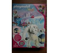 Playmobil Magic Yéti avec traîneau 9473 Neige Magie