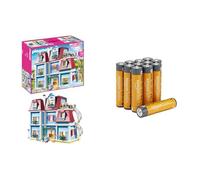 Playmobil Maison Poupées, Sonnette Fonctionnelle, 4+ Ans, 70205, & Piles AAA Alcalines Amazon Basics 12 pcs, 10 Ans