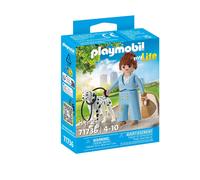 Playmobil 71736 Femme d'affaires avec son dalmatien