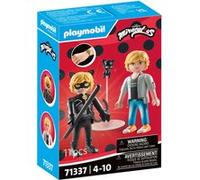 PLAYMOBIL 71337 Miraculous : Adrien & Chat Noir