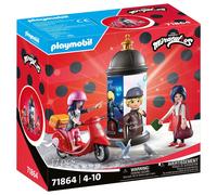 Playmobil Miraculous : Figurine Promenade En Trottinette à Paris