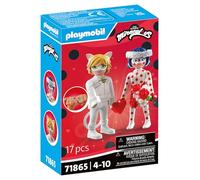 PLAYMOBIL 71865 Mariage Ladybug & Chat Noir, Miraculous, 17 pièces, Dès 4 ans