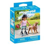 Playmobil Mon Set De Vie 71739 Fille Skater Avec Chien Retriever