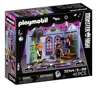 Playmobil – Salle de Sport Monster High, action basket avec Draculaura et Clawd Wolf dès 5 ans