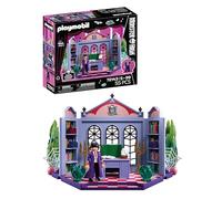 Playmobil | Monster High™ | Bureau de Bloodgood | Set de Bureau avec directrice sans tête, Bureau, reliques et Toiles d’araignée phosphorescentes | pour Les Fans à partir de 5 Ans | 72143