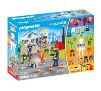 PLAYMOBIL - My Figures: Secouristes - Multicolore - 120 pièces - A partir de 5 ans
