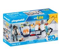 Playmobil myLife 71450 Chercheur avec robots – Dès 4 ans – Bleu G