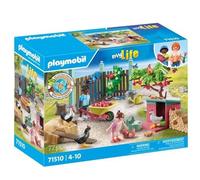 Playmobil Set My Life 71510 Poulailler et jardin - 2 pers., 2 anim. - Tiny House (>80% recycl.)