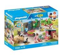 Playmobil Set My Life 71510 Poulailler et jardin - 2 pers., 2 anim. - Tiny House (>80% recycl.)