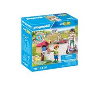 Playmobil Boîte à livres My Life 71511 avec maman et enfant