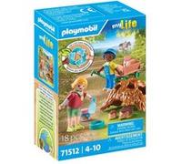 Playmobil My Life 71512 Enfants avec famille de hérissons Multicolore G