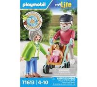 Playmobil My Life 71613 Grands parents avec bébé G