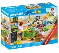 Playmobil My Life 71648 - Caisse de Supermarché Bio - Promo Pack