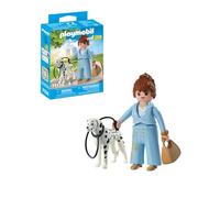 Playmobil My Life 71736 Femme d'affaire avec son Dalmatien Multicolore E