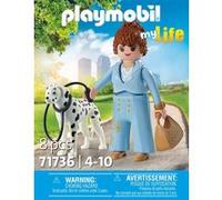 Playmobil My Life 71736 Femme d Affaire avec Son Dalmatien