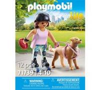 Playmobil My Life 71739 Jeune fille rolleuse avec Retriever G