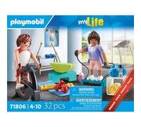 Playmobil My Life 71806 Sportifs avec matériel de fitness E