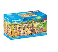 PLAYMOBIL 72007 Découverte des animaux à la ferme, My Life Le Zoo, 63 pièces, Dès 4 ans