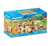 PLAYMOBIL 72007 Découverte des animaux à la ferme, Le Zoo, 63 pièces, Dès 4 ans