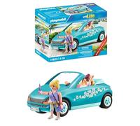 Playmobil Jouet Cabriolet My Life 71809 – 30 pièces, jeunes filles avec perche à selfie, dès 4 ans