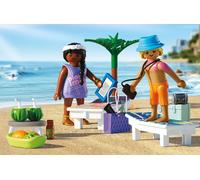 Playmobil My Life Set 71908 Excursion d'une journée à la plage pour se détend...
