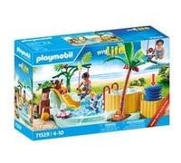 PLAYMOBIL 71529 Vacanciers avec piscine et bain à bulles
