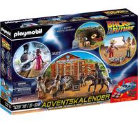 PLAYMOBIL Noël 70576 Calendrier de l'Avent "Retour vers le Futur Partie III